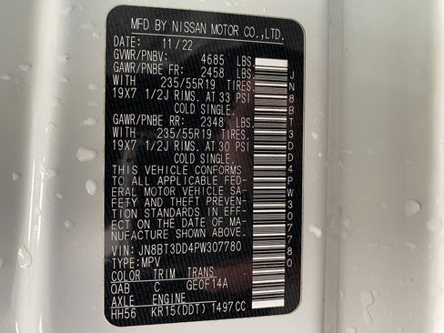 Used 2023 Nissan Rogue Platinum w/ Platinum Premium Package image 35