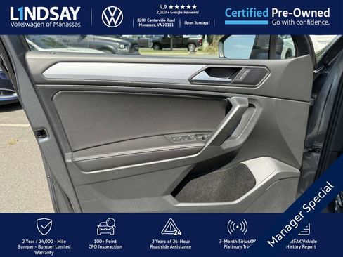 Certified 2022 Volkswagen Tiguan S w/ Driver Assistance Package image 9