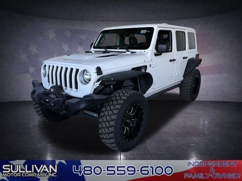Used 2022 Jeep Wrangler Unlimited Sahara w/ Cold Weather Group image 1