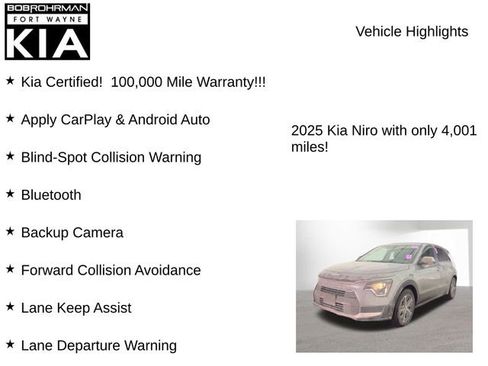 Certified 2025 Kia Niro LX image 7
