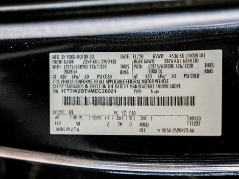 Used 2021 Ford F250 Lariat w/ Chrome Package image 47