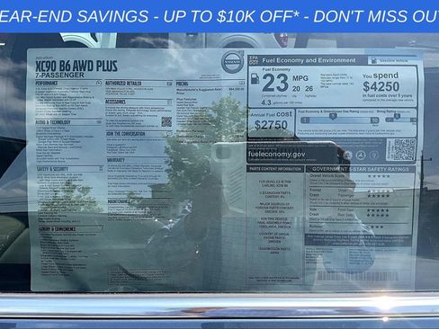 Used 2025 Volvo XC90 B6 Plus w/ Protection Package Premier image 31