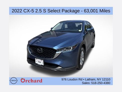 Used 2022 MAZDA CX-5 AWD 2.5 S w/ Select Package image 1