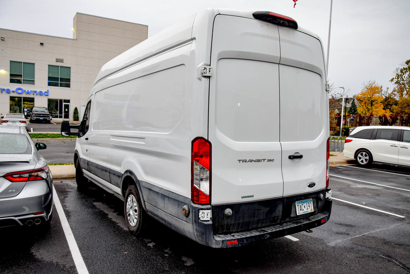 Used 2020 Ford Transit 350 148 High Roof Extended w/ Exterior Upgrade Package RWD image 6