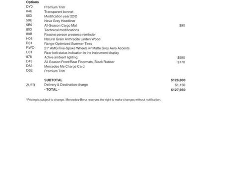 Certified 2023 Mercedes-Benz EQS 580 4MATIC SUV image 2