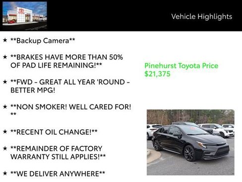 Used 2024 Toyota Corolla SE image 13