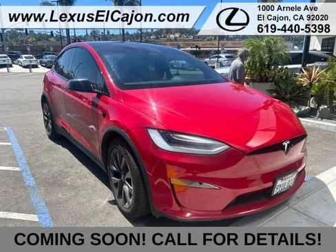 Used 2022 Tesla Model X Plaid AWD/4WD image 2