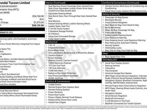 Used 2024 Hyundai Tucson Limited FWD image 10