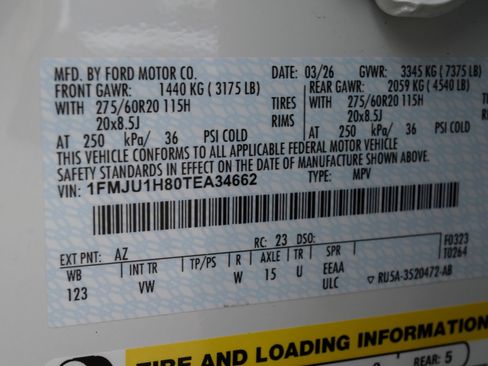 New 2026 Ford Expedition Active RWD image 28