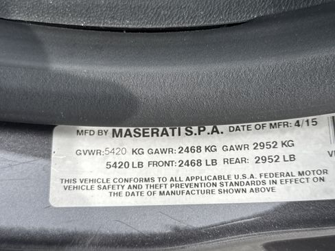 Used 2015 Maserati Ghibli S Q4 AWD/4WD image 34