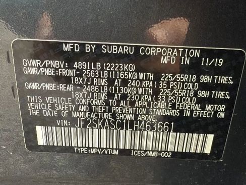 Used 2020 Subaru Forester Limited image 32