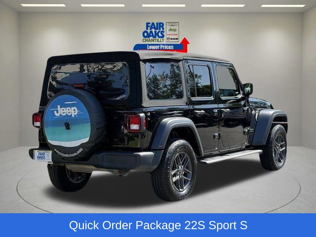 Used 2024 Jeep Wrangler Unlimited Sport AWD/4WD image 7