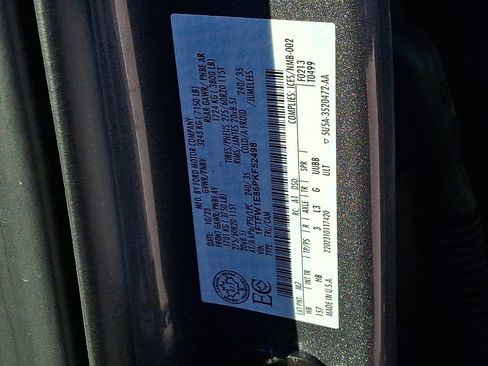 Certified 2023 Ford F150 Lariat w/ Equipment Group 502A High AWD/4WD image 32