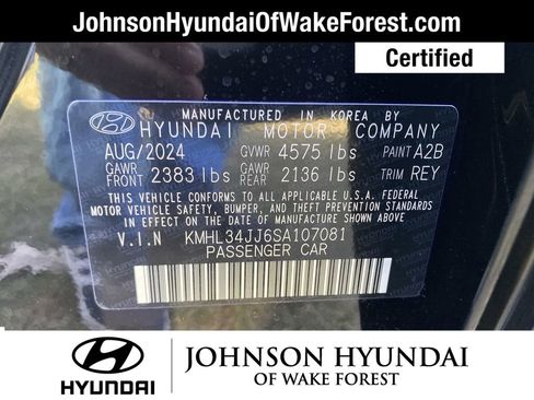 Certified 2025 Hyundai Sonata SEL image 18