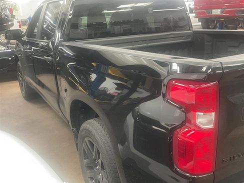 Used 2023 Chevrolet Silverado 1500 Custom w/ LPO, Dark Essentials Package RWD image 3
