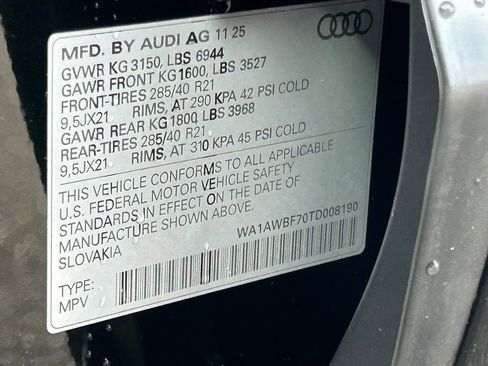 New 2026 Audi SQ7 Premium Plus image 92