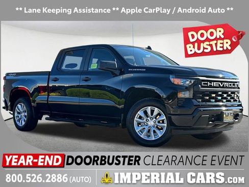 Used 2022 Chevrolet Silverado 1500 Custom image 1