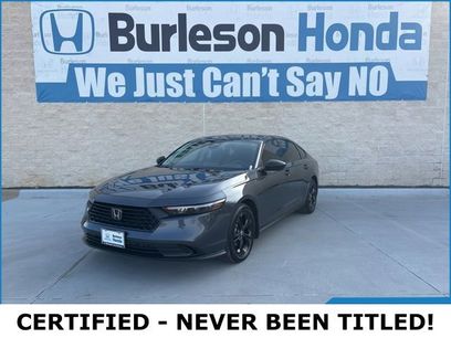 Used 2025 Honda Accord SE