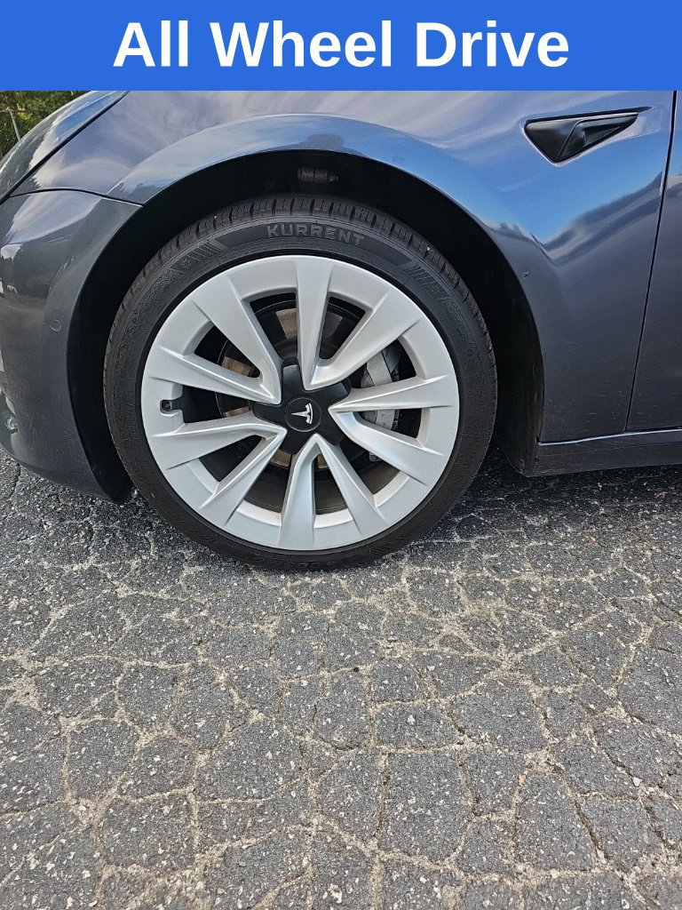 Used 2021 Tesla Model 3 Long Range AWD/4WD image 2