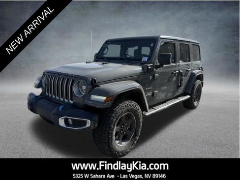 Used 2023 Jeep Wrangler Sahara 4xe image 1