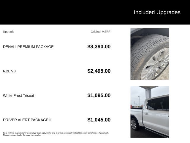 Used 2022 GMC Sierra 1500 Denali w/ Denali Premium Package AWD/4WD image 9