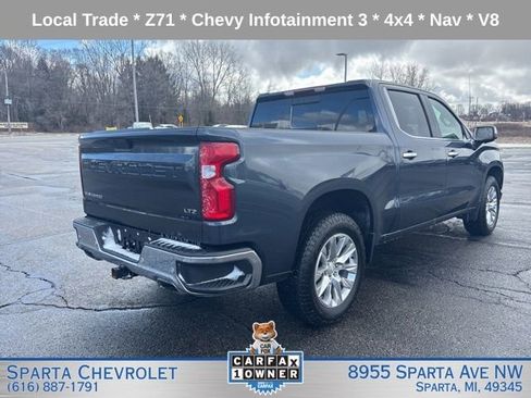 Used 2022 Chevrolet Silverado 1500 LTZ w/ LTZ Convenience Package II AWD/4WD image 3