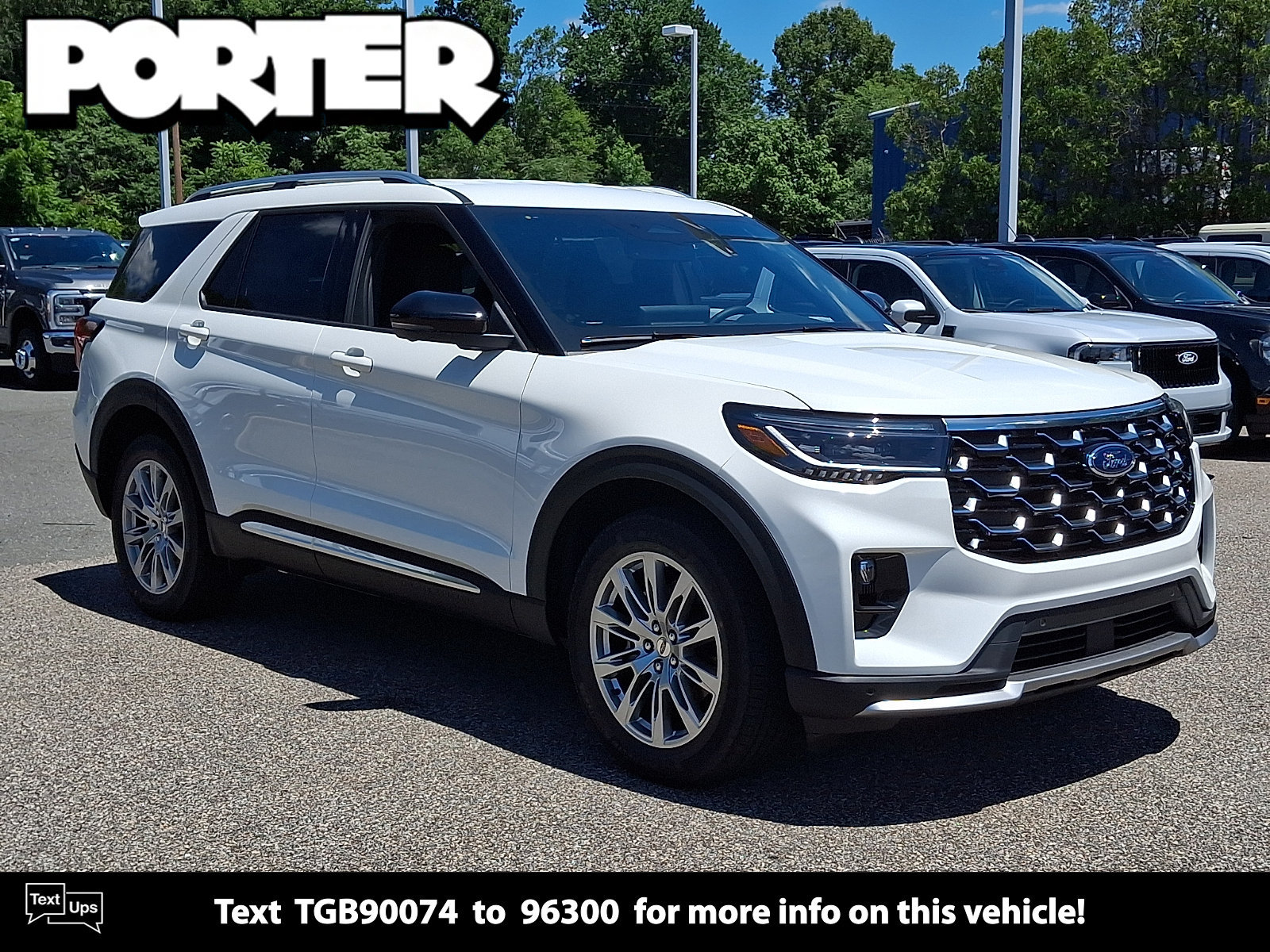 New 2026 Ford Explorer Platinum AWD/4WD image 1