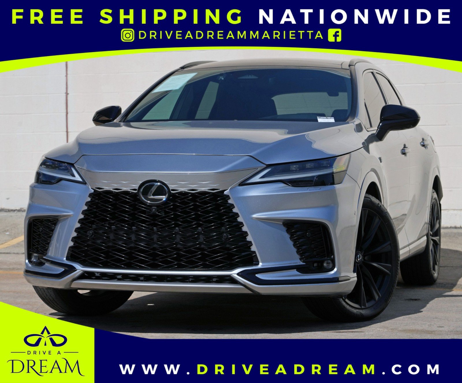 Used 2023 Lexus RX 500h F Sport w/ Cold Area Package AWD/4WD image 1