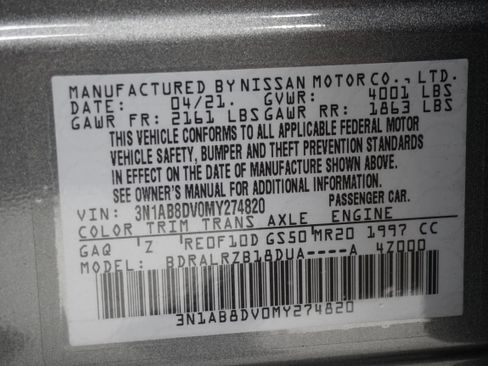 Used 2021 Nissan Sentra SR FWD image 26