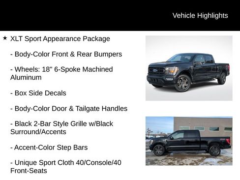 Used 2023 Ford F150 XLT w/ Equipment Group 302A High image 21