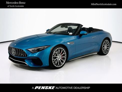 Certified 2025 Mercedes-Benz SL 55 AMG 4MATIC image 1