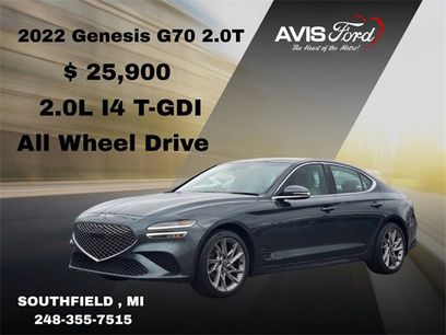 Used 2022 Genesis G70 2.0T