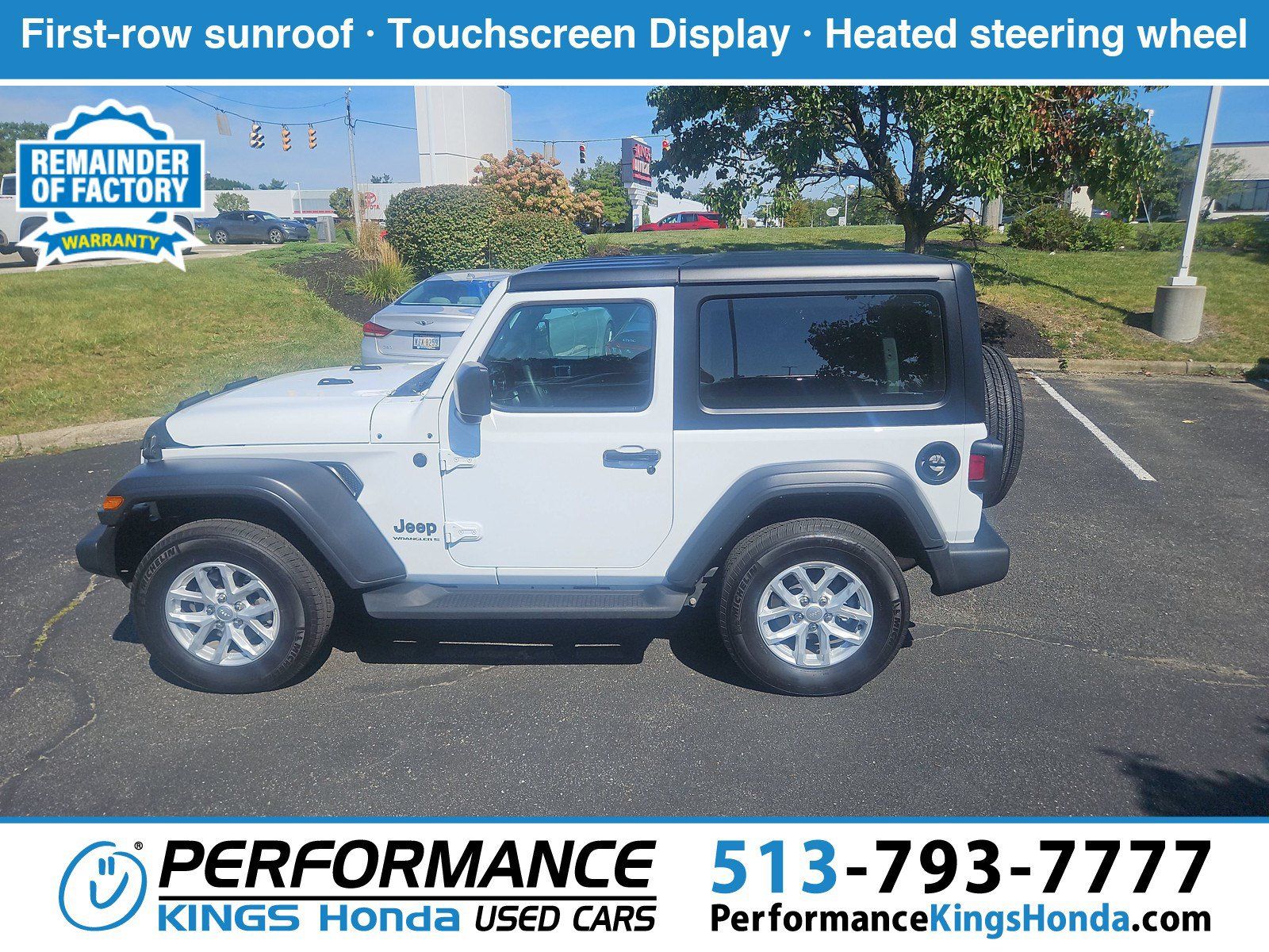 Used 2023 Jeep Wrangler Sport AWD/4WD image 1