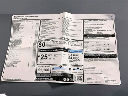New 2026 BMW X5 xDrive40i w/ Executive Package AWD/4WD image 11