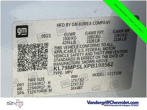 Used 2023 Chevrolet TrailBlazer LT FWD image 26