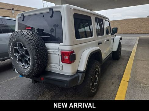Used 2022 Jeep Wrangler Unlimited Rubicon 4xe w/ Steel Bumper Group AWD/4WD image 4