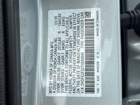 Certified 2026 Honda Civic Sport image 33