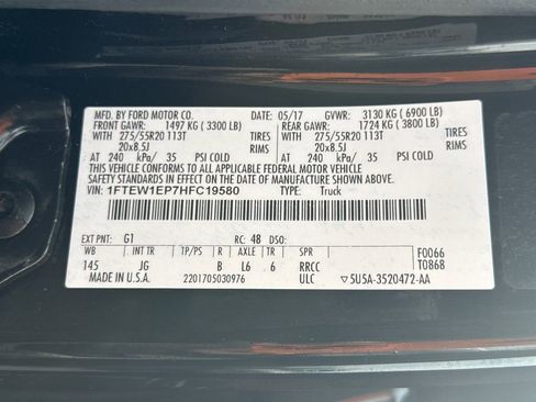 Used 2017 Ford F150 XL w/ Equipment Group 101A Mid image 19