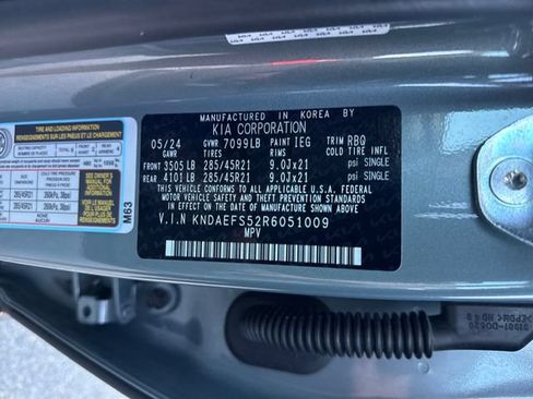 Used 2024 Kia EV9 GT-Line AWD/4WD image 17