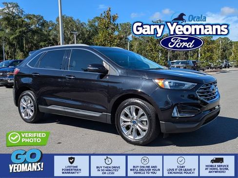 Used 2022 Ford Edge Titanium AWD/4WD image 1