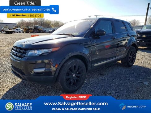 Used 2014 Land Rover Range Rover Evoque Pure image 1
