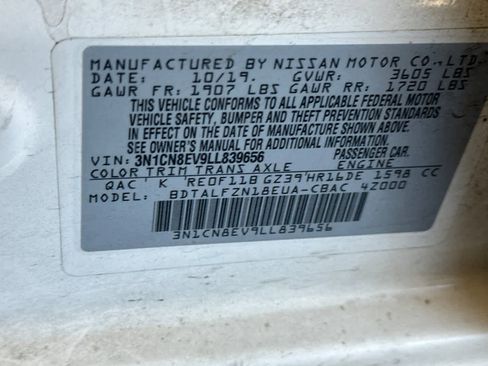 Used 2020 Nissan Versa SV FWD image 28