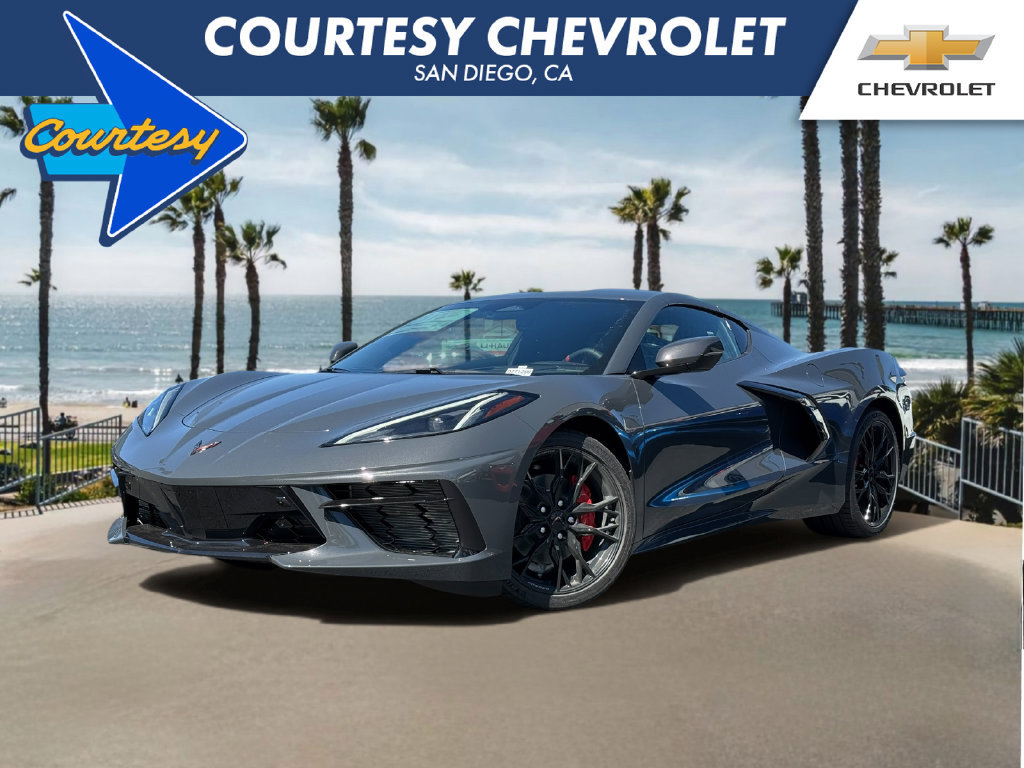 New 2027 Chevrolet Corvette Stingray Coupe w/ Stealth Interior Trim Package RWD image 1