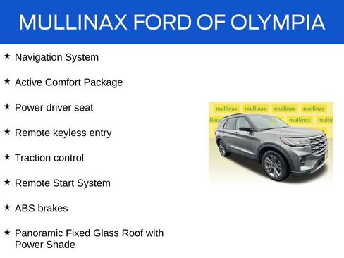 Used 2026 Ford Explorer Active w/ Active Comfort Package image 17