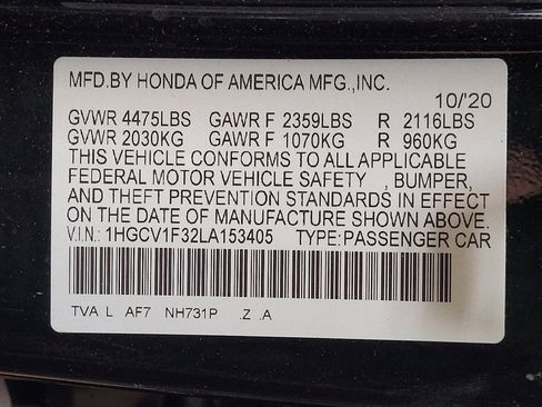 Used 2020 Honda Accord Sport image 33