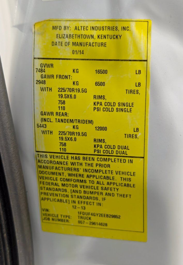 Used 2014 Ford F450 XL w/ Snow Plow Prep Package RWD image 57