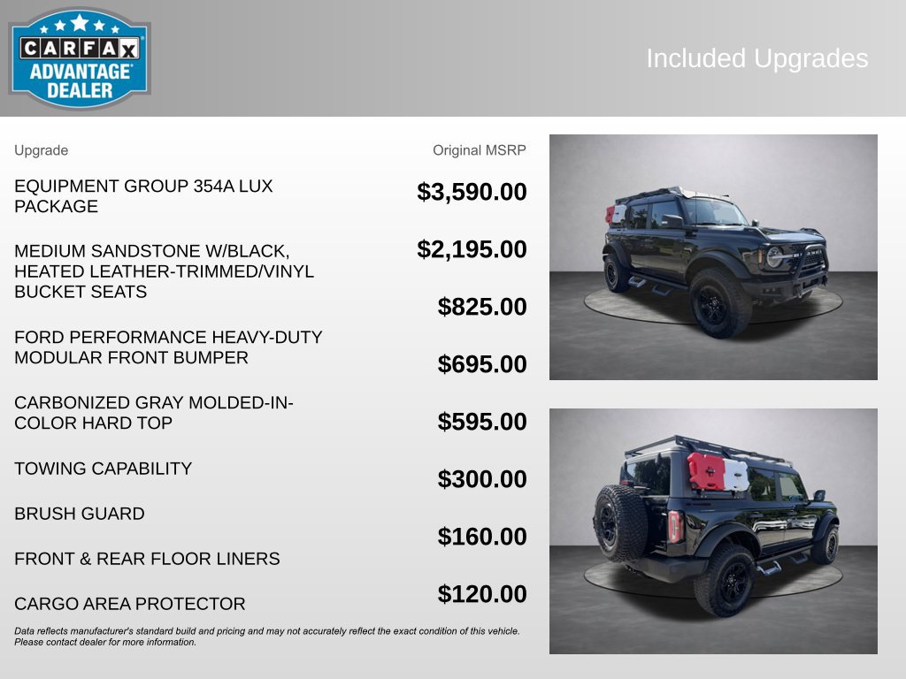 Used 2022 Ford Bronco Wildtrak AWD/4WD image 5