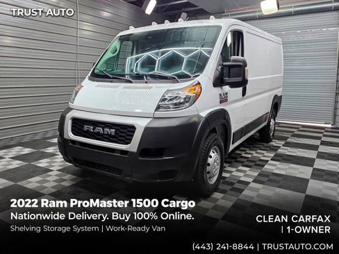 Used 2022 RAM ProMaster 1500 FWD image 1
