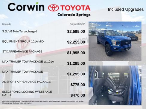 Used 2018 Ford F150 XL w/ Equipment Group 101A Mid AWD/4WD image 7
