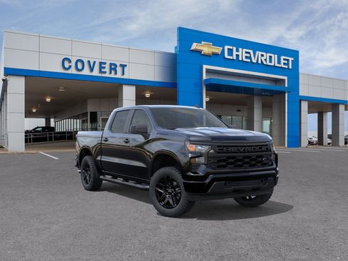 New 2026 Chevrolet Silverado 1500 Custom w/ Turbomax Blackout Package image 25